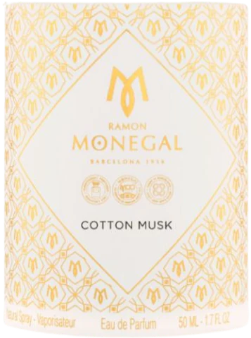 Mostră oficială parfum Ramon Monegal Cotton Musk 2ml 0,06 fl.oz. tester parfum