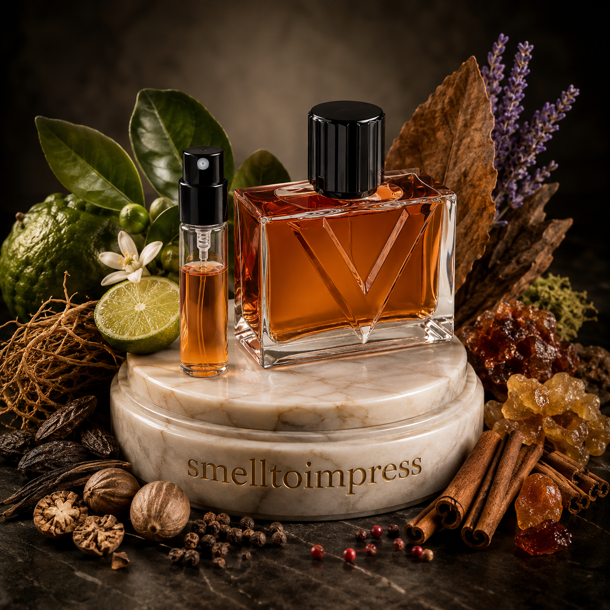 imagine cu mostră oficială de parfum Valentino Vendetta Uomo 2026