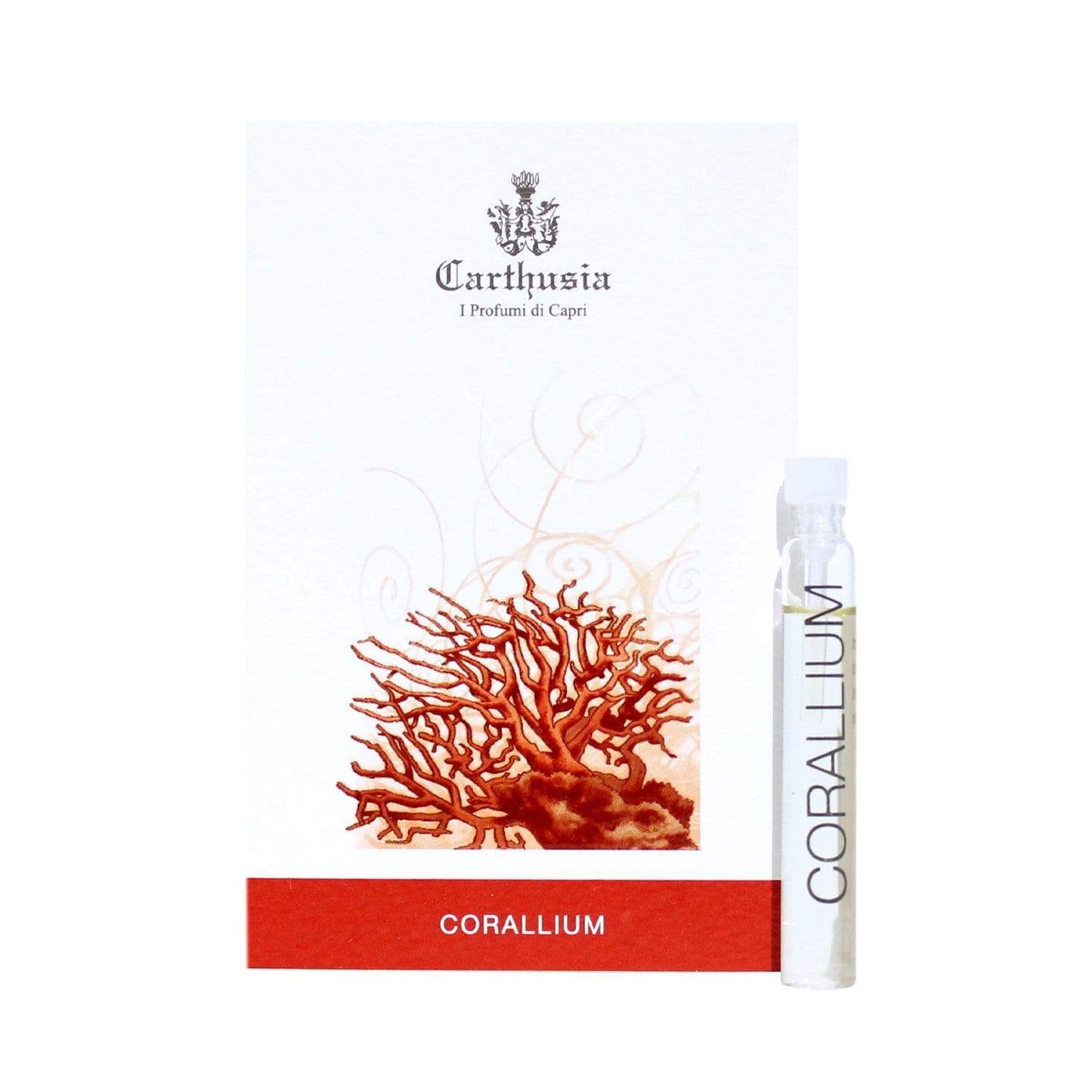 mostră oficială parfum Carthusia Carthusia Corallium mărime 2ml 0,06 oz.