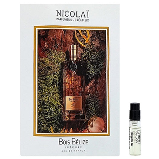 mostre oficiale de parfum ale parfumului Nicolai Baikal Leather 1,8 ml 0,07 oz.