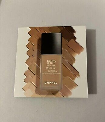 Fond de ten Chanel Ultra Le Teint Ultrawear All Day Comfort 0,9 ml nuanța B30, probă oficială pentru îngrijirea pielii