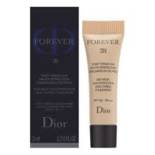 Fond de ten Christian Dior Forever 3N 24H Wear High Perfection Skin Caring 3N Neutral 3ml 0.10 fl. oz. probă cosmetică mini. Înainte/Before 030