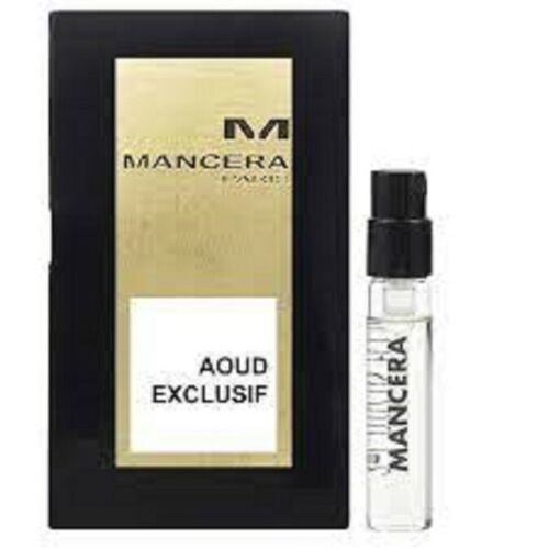 Mancera Aoud Exclusif Mini Flacon spray Parfum oficial Eșantion 2.0ml 0.07 fl.oz.