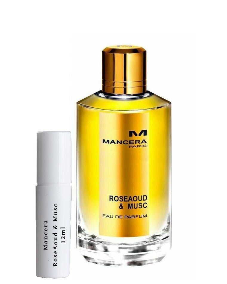 Parfum de călătorie Mancera Rose Aoud & Musc 12ml