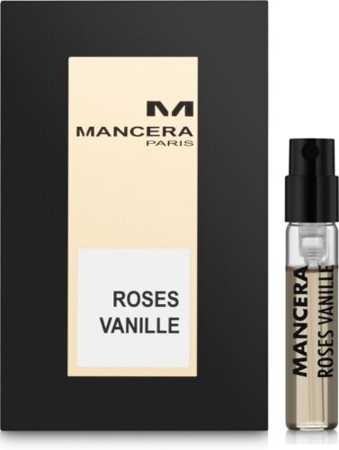 Mancera Roses Vanille 2ml 0,06 fl.oz mostre oficiale de parfum