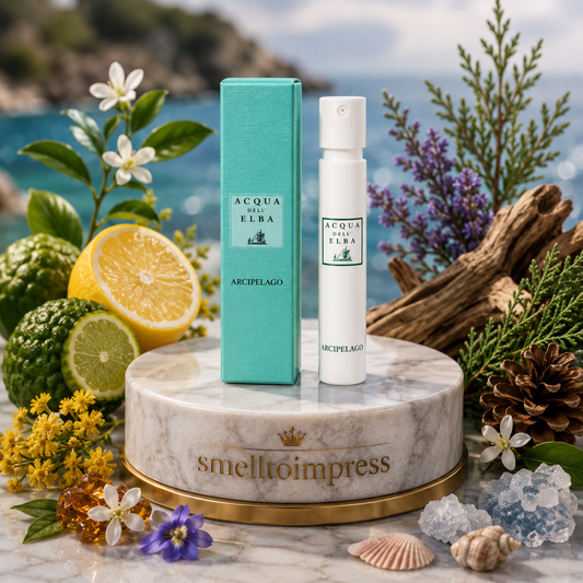 imagine cu mostră oficială de parfum Acqua Dell' Elba Arcipelago 1,2 ml 0,04 fl. oz