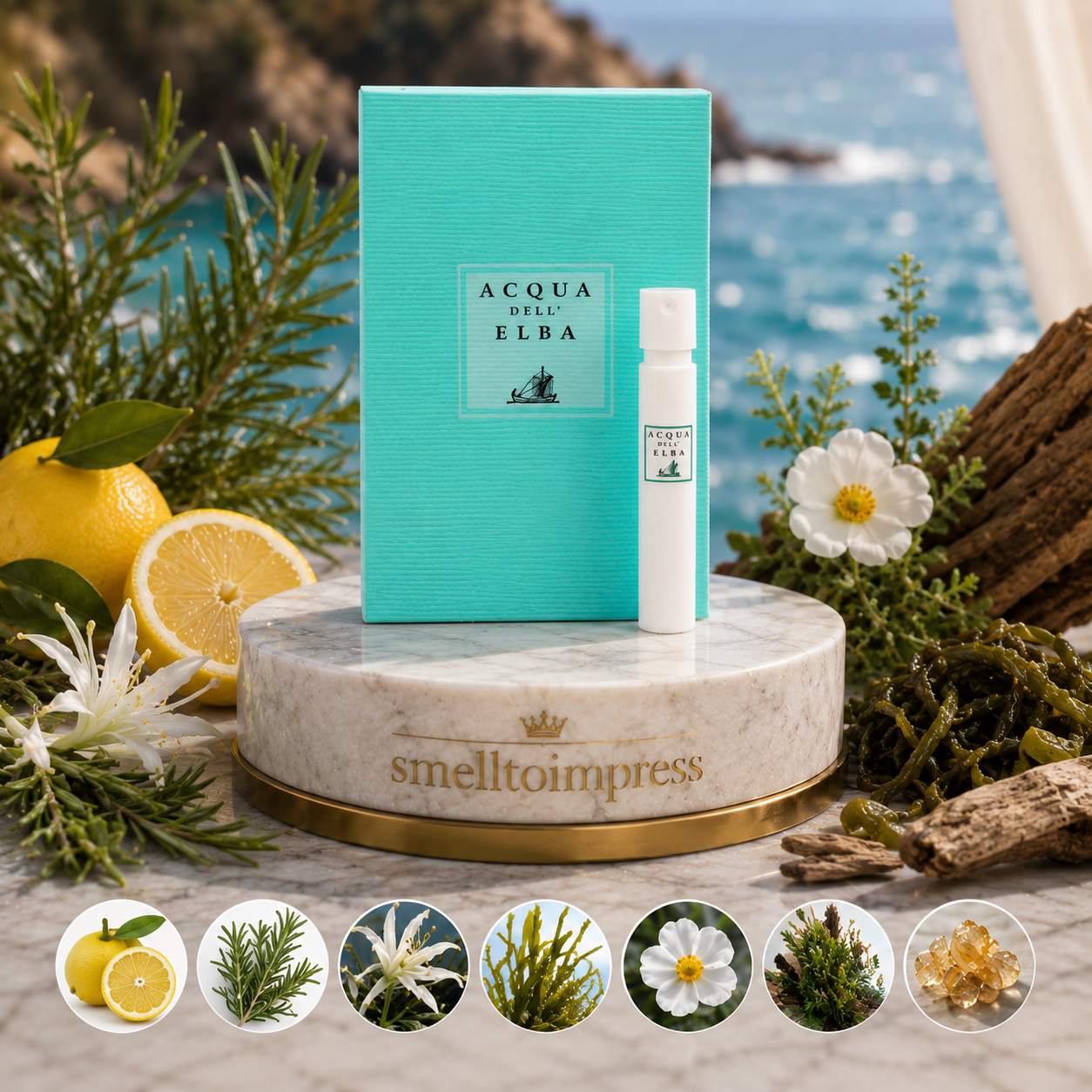 Acqua dell' Elba Home Mare mostră oficială de parfum 1,2 ml 0,04 fl. oz