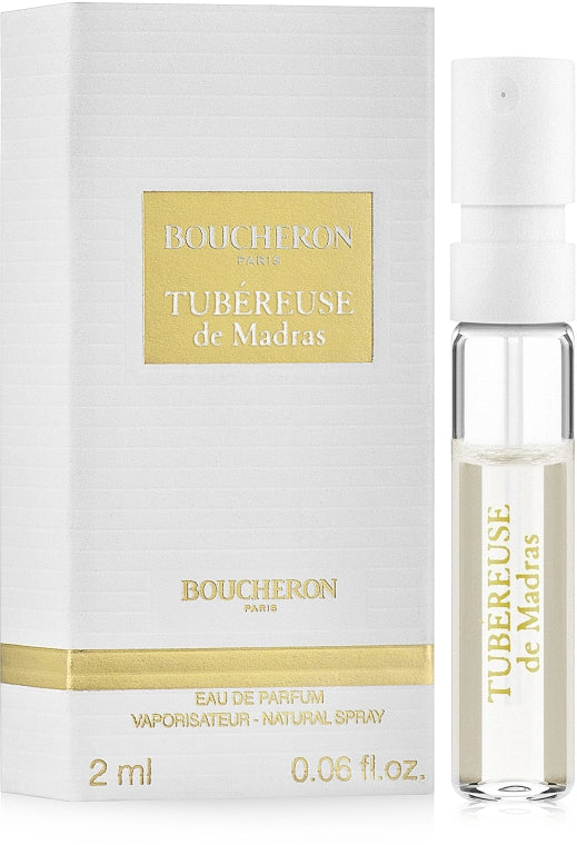 Boucheron Tubereuse de Madras 2ml 0,06 fl. oz. mostre oficiale de parfum