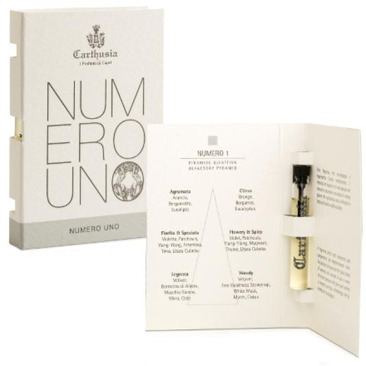 Carthusia Numero Uno 2ml 0,06 oz probă oficială parfum tester parfum