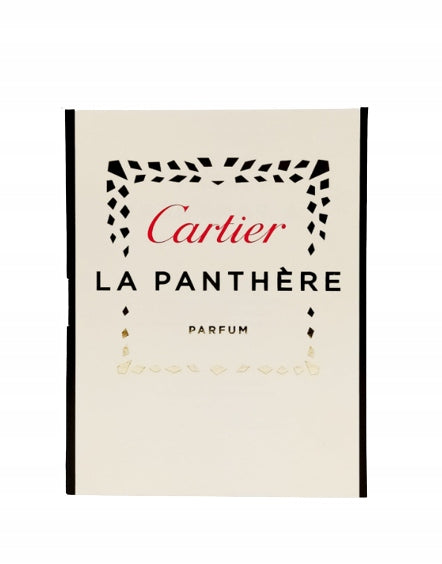 Cartier La Panthere 1,5 ml 0,05 fl. oz. probă oficială de parfum