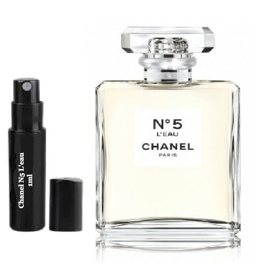 Mostre de parfum Chanel N5 L'eau