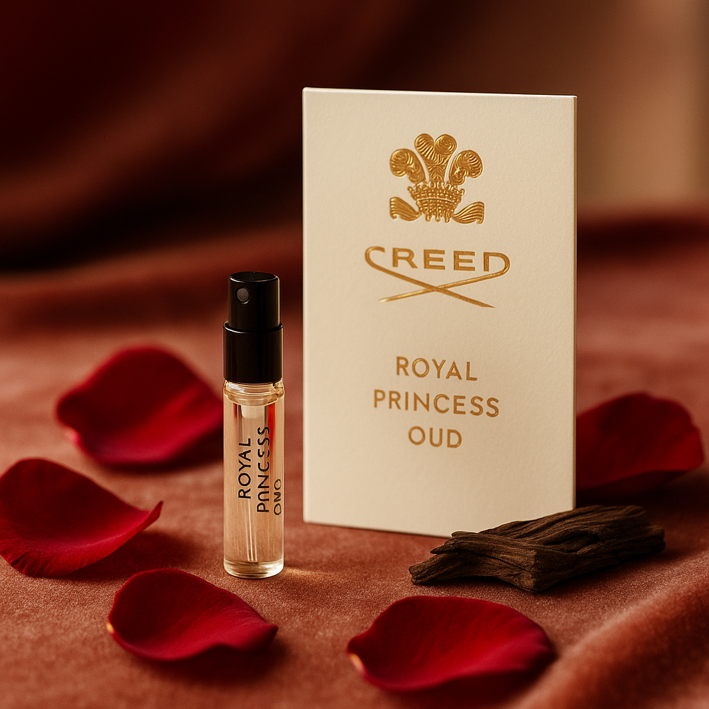 Creed Royal Princess Oud 2ml 0.06 fl. oz. mostră oficială de parfum, tester de parfumuri