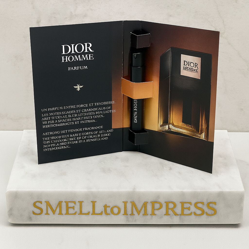 imagine cu CHRISTIAN DIOR DIOR HOMME (Bărbați) PARFUM mostre oficiale de parfum 1ML