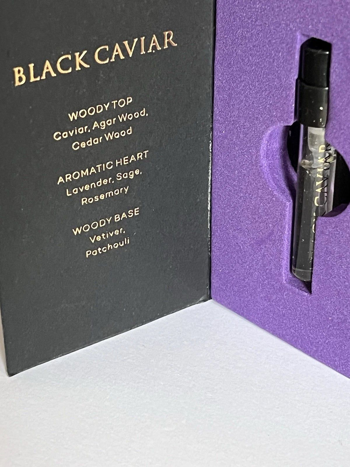 Electimuss London Black Caviar 1,5 ml mostre oficiale de parfum