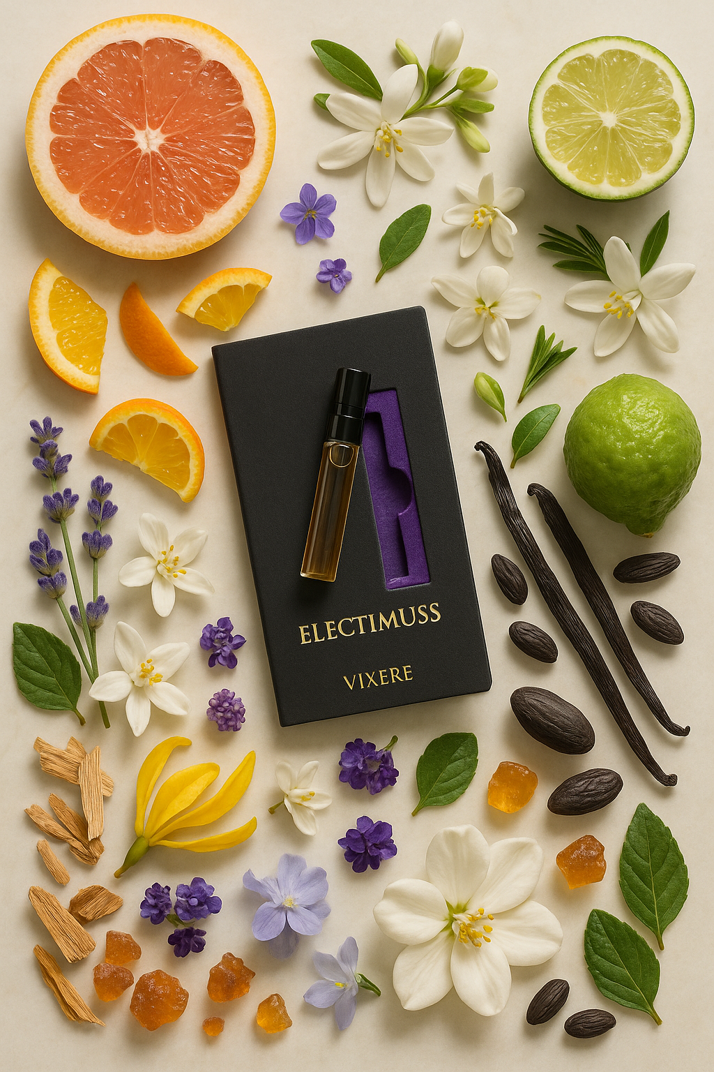 Electimuss London Vixere 1,5 ml 0,05 fl. oz. mostra oficială de parfum