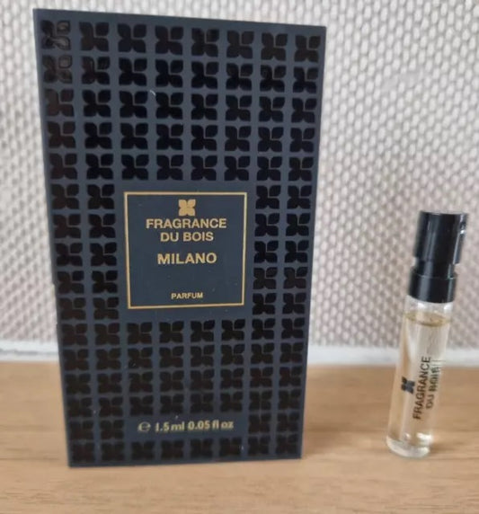 Fragrance Du Bois Milano 1.5ml mostre oficiale de parfum tester parfum