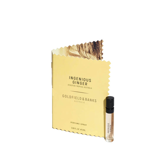 Goldfield and Banks Australia Ingenious Ginger 2ml 0,06 fl. oz. probă oficială de parfum
