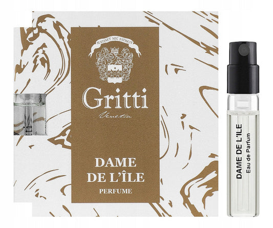 Mostră oficială parfum Gritti Dame de l'Ille 2ml 0.06 fl. oz. imagine produs