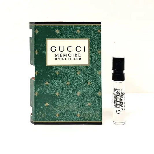 Gucci Memoire d' Une Odeur de Gucci Parfums, mostre oficială de parfum 1,5 ml, parfum întrerupt