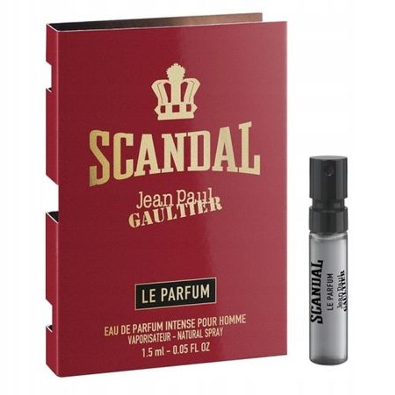 Mostre oficial de parfum Jean Paul Gaultier Scandal Le Parfum Intense, tester de parfum Jean Paul Gaultier Scandal Le Parfum Intense