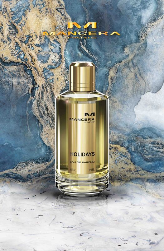 Mostră oficială de parfum Mancera Holidays 2ml 0.07 fl.oz. tester de parfum