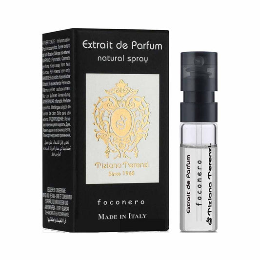 TIZIANA TERENZI Foconero Extrait de parfum 0,05 OZ 1,5 ML mostre oficiale de parfum