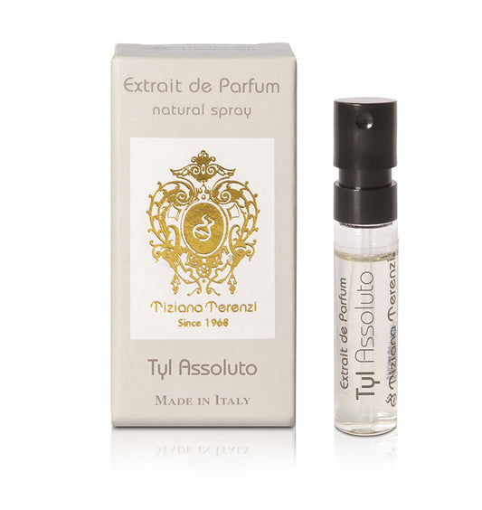 TIZIANA TERENZI Tyl Assoluto Extrait de parfum 0,05 OZ 1,5 ML mostre oficială de parfum