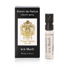 TIZIANA TERENZI XIX March Extrait de parfum 0,05 OZ 1,5 ML mostre oficială de parfum