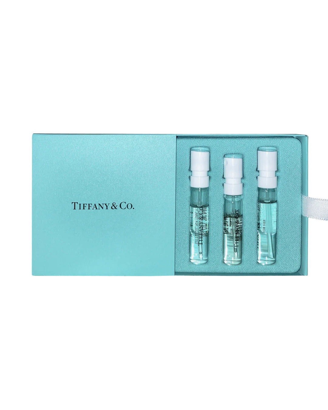 Set de mostre Tiffany & Co.: EDP pentru Ea 1,2 ml + EDP Rose Gold 1,5 ml + Rose Gold Intense 1,5 ml