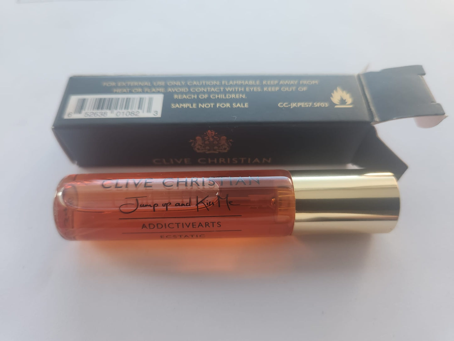 mostră oficială de parfum Clive Christian Addictive Arts JUMP Up And KISS Me ECSTATIC 7,5 ml 0,25 fl. oz.