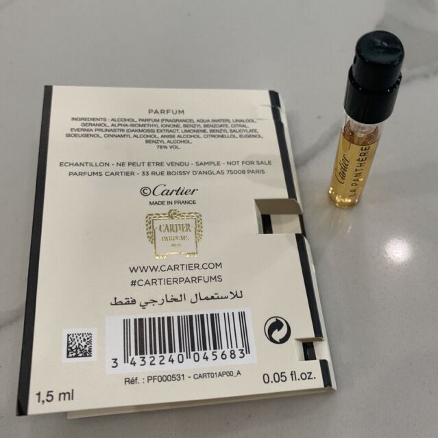 Mostră de parfum Cartier La Panthere