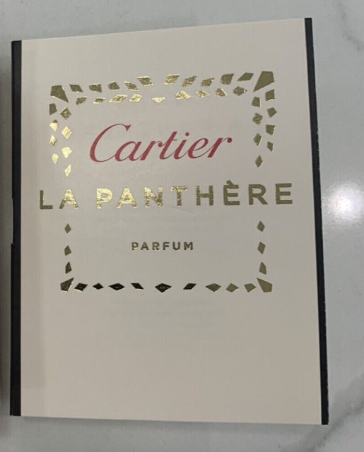 Cartier La Panthere 1,5 ml 0,05 fl. oz. mostre oficială de parfum