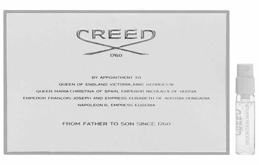 Creed Silver Mountain Water 1,7 ml 0,0574 tester oficial parfum