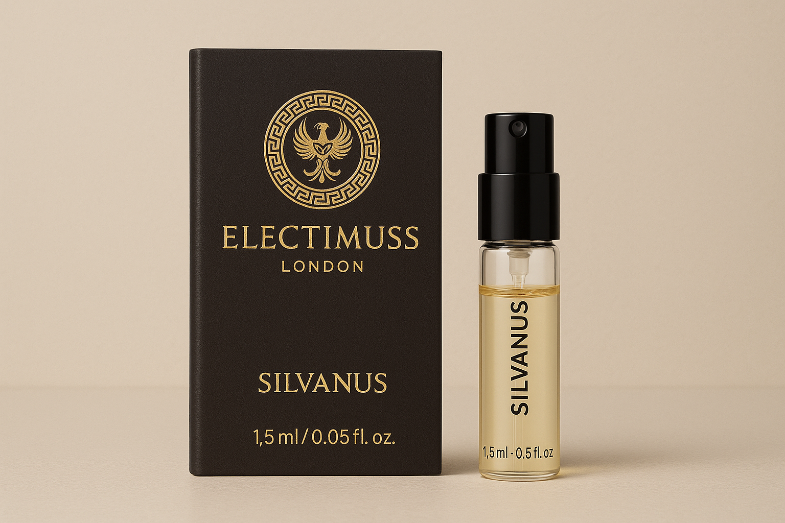 Electimuss London Silvanus 1.5ml 0.05 fl. oz. mostră oficială de parfum