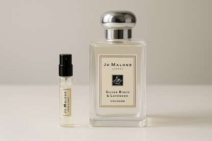 Mostre de parfumuri Jo Malone Silver Birch & Lavender Cologne
