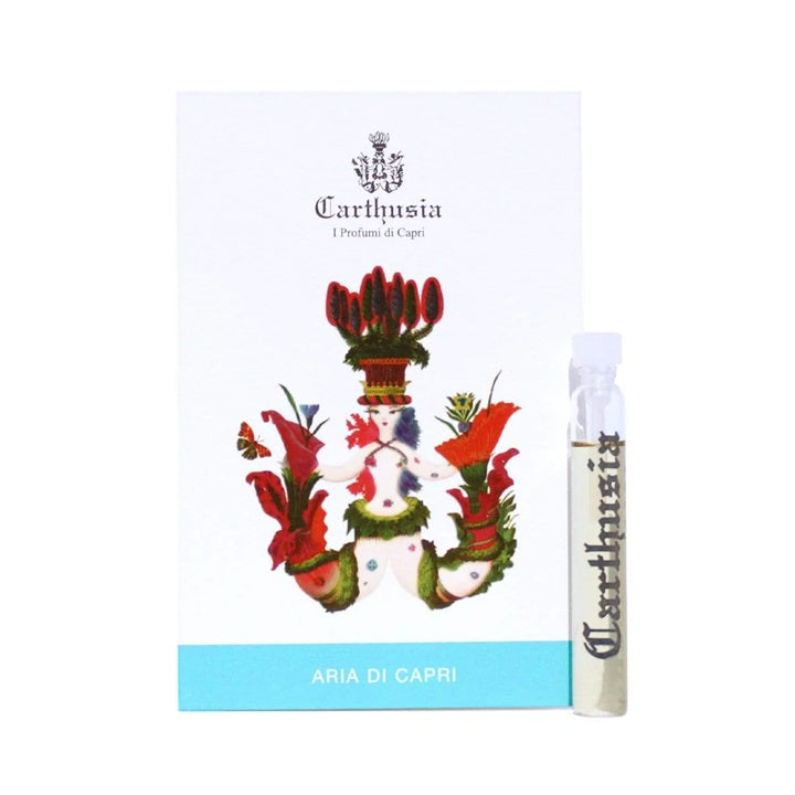 mostră oficială de parfum Carthusia Carthusia Aria di Capri dimensiune 2ml 0.06 oz. tester de parfumuri