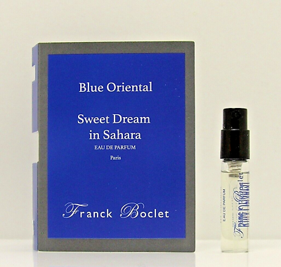 mostră oficială de parfum Franck Boclet Sweet Dream in Sahara 1,5 ml 0,54 oz