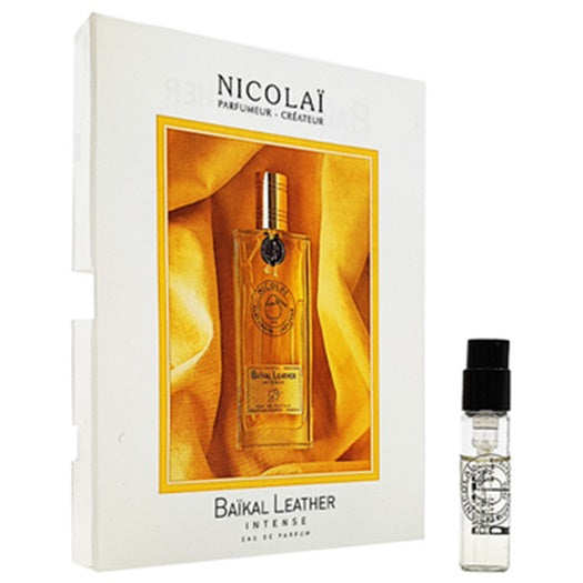 mostre oficiale de parfum Nicolai Baikal Leather 1.8ml 0.07 oz. tester de parfum