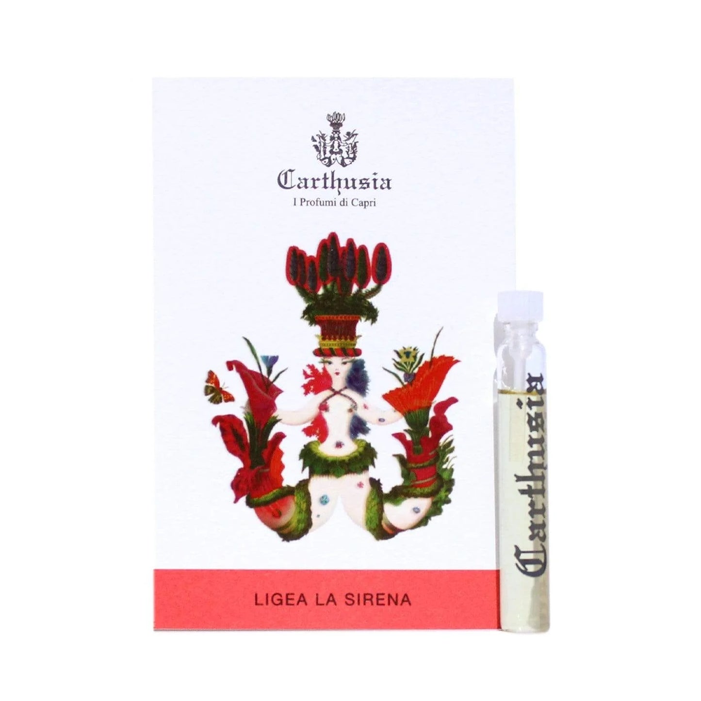 mostră oficială de parfum Carthusia Ligea La Sirena, mărime 2ml 0,06 oz., testere parfum Carthusia