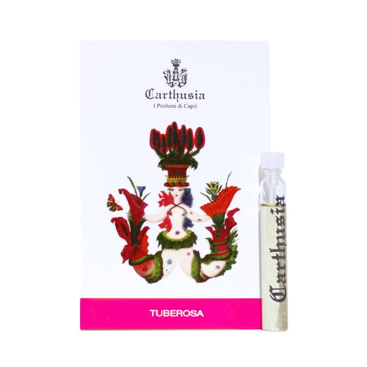 mostră oficială de parfum Carthusia Tuberosa, mărime 2ml 0,06 oz.