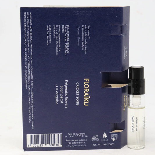 mostră oficială de parfum Floraiku Cricket Song 1,5 ml