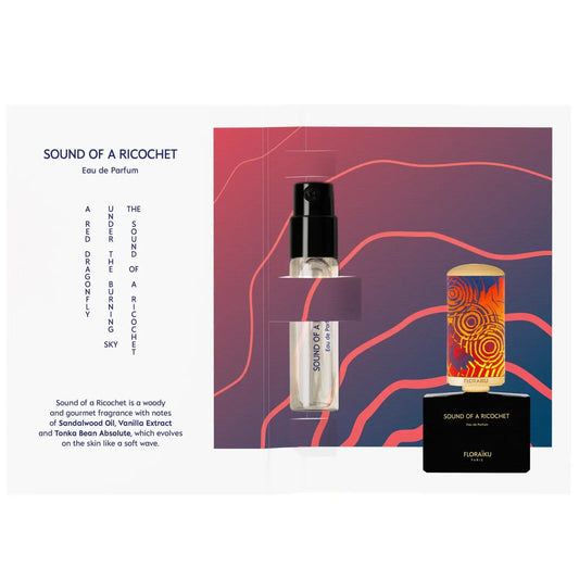 mostră oficială de parfum Floraiku Sound OF A Ricochet, 1,5 ml