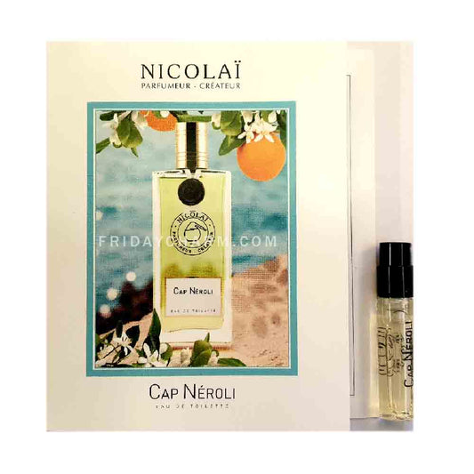 mostre oficiale de parfum ale parfumului Nicolai Cap Neroli 1,8 ml 0,07 oz.