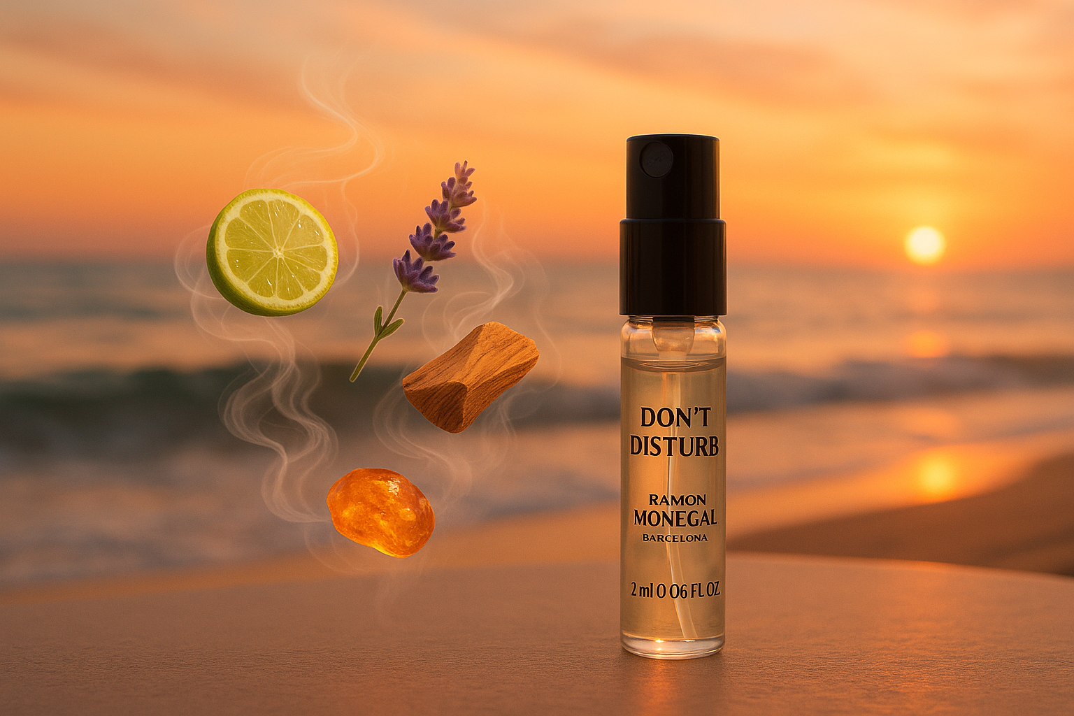 Mostră oficială de parfum Ramon Monegal Don't disturb 2ml 0.06 fl.oz. tester de parfum