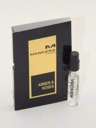 Mancera AMBER AND ROSES probă oficială de parfum 2ml 0.06 fl. oz.