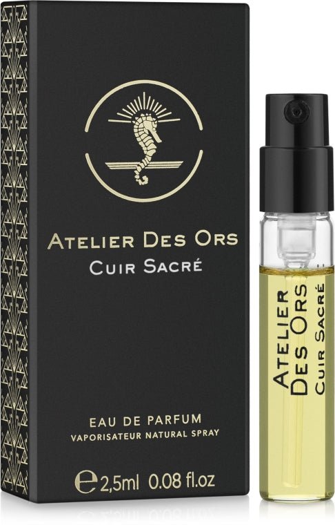 Atelier Des Ors Cuir Sacre 2,5 ml 0,08 fl. oz. Mostre oficiale de parfum