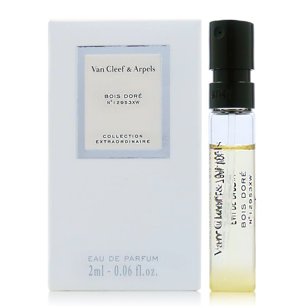 Van cleef & arpels bois dore 2ml o.z. mostră oficială de parfum,