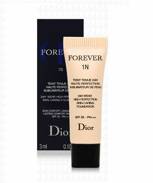 Fond de ten Christian Dior Forever 1N 24H Rezistență Înaltă, Îngrijire Perfectă a Pielii 1N Neutral 3ml 0.10 fl. oz.