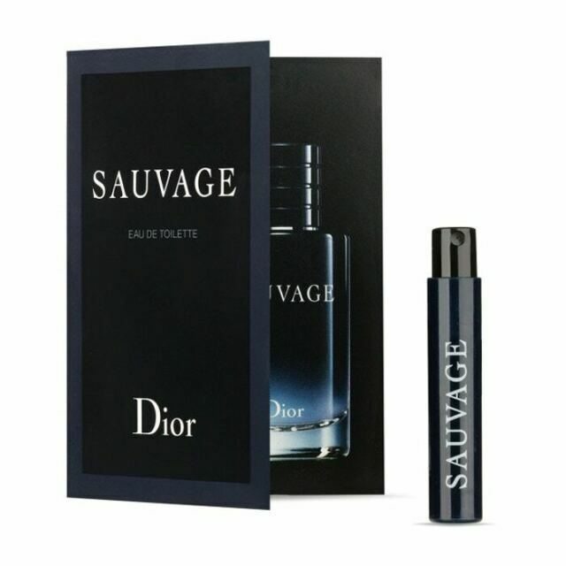 Christian Dior Sauvage Eau de Toilette 1ml 0,03 fl. oz. mostre oficiale de parfum