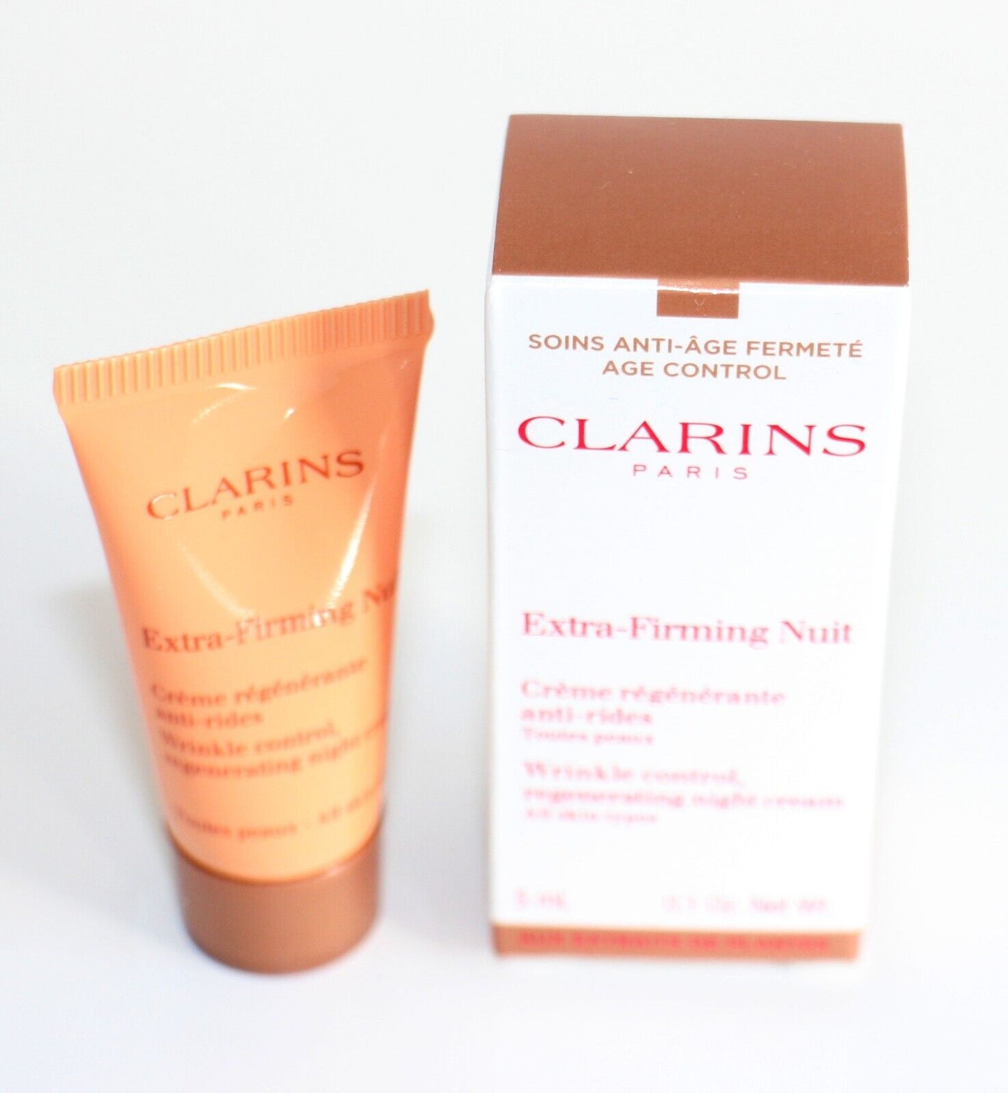 Clarins Extra-Firming Nuit Mostră mini pentru îngrijirea pielii 5ML 0.1 oz. Pentru piele uscată